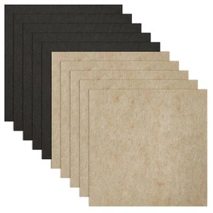 10 Pcs Felt Furniture Pads, 5 X 5 Inch, Self Adhesive Felt Pads, Large Non Slip - Picture 1 of 7