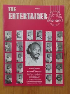 The Entertainer Behind the Scenes MARVELOUS MARVIN HAGLER March 1980 Magazine