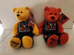 Rare LIMITED TREASURES PRO SUPER BOWL ATLANTA XXXIV BEANIE BEAR 989 Sports - Picture 1 of 14