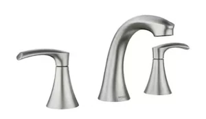 Moen 84138SRN Graeden 2-Griff breite Badarmatur Nickel gebürstet Neu - Bild 1 von 3