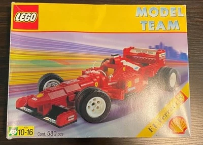 LEGO 2556 Model Team F1 Ferrari Formula Racing Car Shell Open Box Sealed Bags - Image 1 of 4
