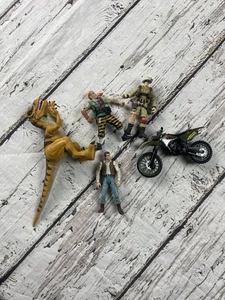 Chap Mei Adventure Action Figures Dino Valley Explorer Wild Quest Rescue Team - Picture 1 of 7