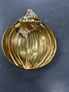 "Cuenco de calabaza Julia Knight 5"" dorado" - Imagen 1 de 5
