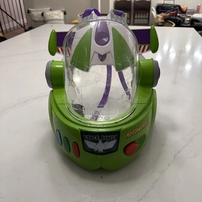 Disney Toy Story 4 Buzz Lightyear Space Ranger Armadura Casco Juegos con disfraces Probado Funciona Foto 1 de 4