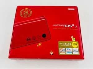 Consola Nintendo DSi LL XL Roja Super Mario Edición 25 Aniversario Nueva s1527M - Imagen 1 de 6