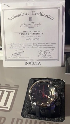 EDICIÓN LIMITADA 31/999 RARO - Reloj Hombre Invicta Reserve JT 1000m Modelo 24060 Foto 1 de 4