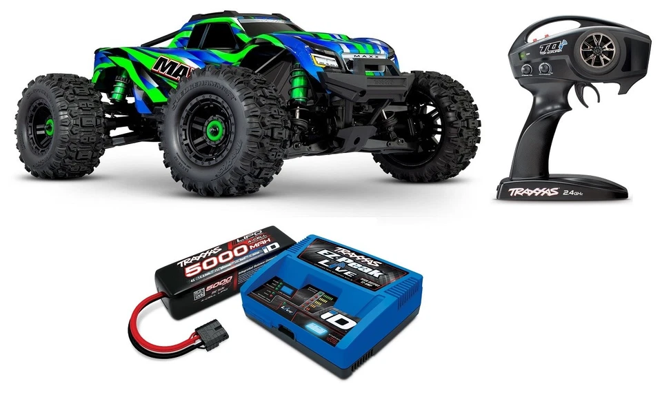Traxxas TRX-89086-4GRN MAXX Wide Verde 1 10 Automodello Monstertruck 4WD RtR 2