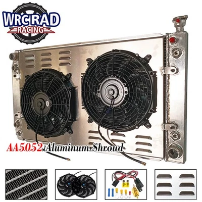 Radiator+Shroud Fan+Relay For 88-99 Chevy Truck GMC C/K C1500 C2500 C3500 #CC622 - Image 1 of 4