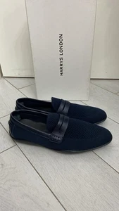 Harrys London Mocassino Uomo Blu Size Eu43 HL07 - Picture 1 of 6