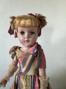 Original Vintage 1952 Arranbee R&B Hard Plastic 17” Nancy Lee Doll - Picture 1 of 9