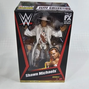 WWE Elite From The Vault Shawn Michaels Ringside Exclusive Actionfigur - Bild 1 von 2