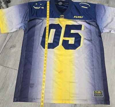 Camiseta deportiva vintage FUBU 05 All Stars para hombre XL hip hop años 90 azul blanco XL Y2K Foto 1 de 4
