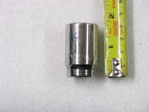 MATCO Tools 19MM 3/8" Unidad 6 Puntos Semi-Profundo Cromo Enchufe BI19M6 - Imagen 1 de 4