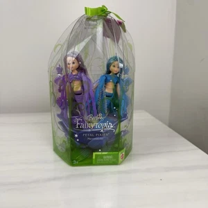 Barbie Fairytopia Petal Pixies Mermaids Rivermist And Glee Rare 2004 NIB *Desc* - Picture 1 of 14