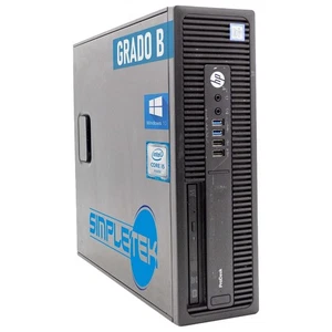 PC COMPUTER DESKTOP HP PRODESK 600 G2 i5 6500 WINDOWS 10 16GB SSD 240GB GPU 2GB - Foto 1 di 3