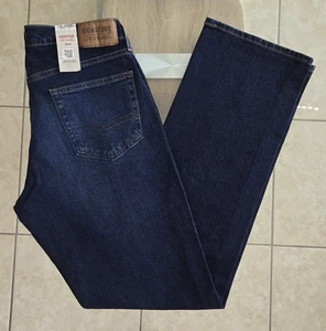 Signature Levi Strauss Men’s Relaxed Fit Straight Jeans Blue Denim W34 L34 NWT - Picture 1 of 22