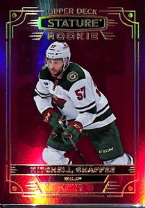 2022-23 Upper Deck Stature Red Minnesota Wild Mitchell Chaffee RC #196 /75 - Picture 1 of 2