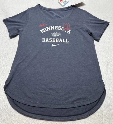Minnesota Twins Nike T-Shirt Women’s Size Medium NKMV Baseball MLB NWT New - Image 1 of 4