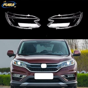 Par de faros cubierta de lente transparente + sellador para Honda CR-V 2015-2016 - Imagen 1 de 9