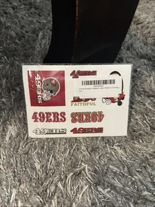 37pcs Vinyl Stickers San Francisco 49ers NFL Football Luggage Laptop Case 2-2.5” - Picture 1 of 1