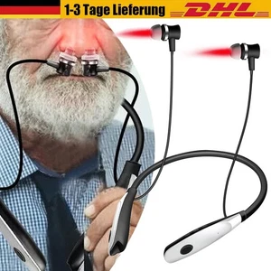 Tinnitus Relief Earplug / Nasal Rhinitis Red Light Cold Laser Therapy Device - Bild 1 von 12