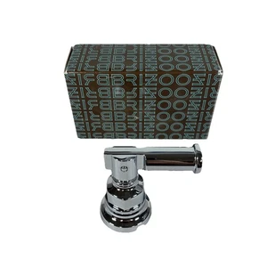 Neu im Karton Brizo Invari poliertes Chrom Badetuch einzelner Bademantelhaken P/N 693476-PC - Bild 1 von 8