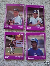 1990 SOUTH ATLANTIC STAR CO ALL STAR SET  (48 CARDS) DON STRANGE SCOTT POSE