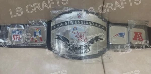 New England Patriots Championship Belt Adult Size 2mm Brass - Picture 1 of 5