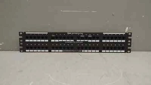 Panduit 48 Port Patch Panel DP48688TGY Cat 6,Rack Mt,48 Port(103639) - Picture 1 of 1