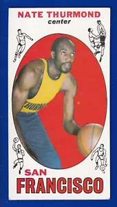 Nate Thurmond Rookie Warriors 1969-70 Topps #10 en muy buen estado-excelente - Imagen 1 de 2