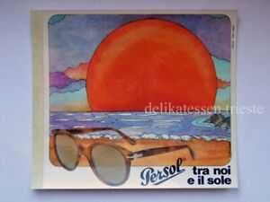 PERSOL OCCHIALI sunglass ADESIVO STICKER originale vintage *