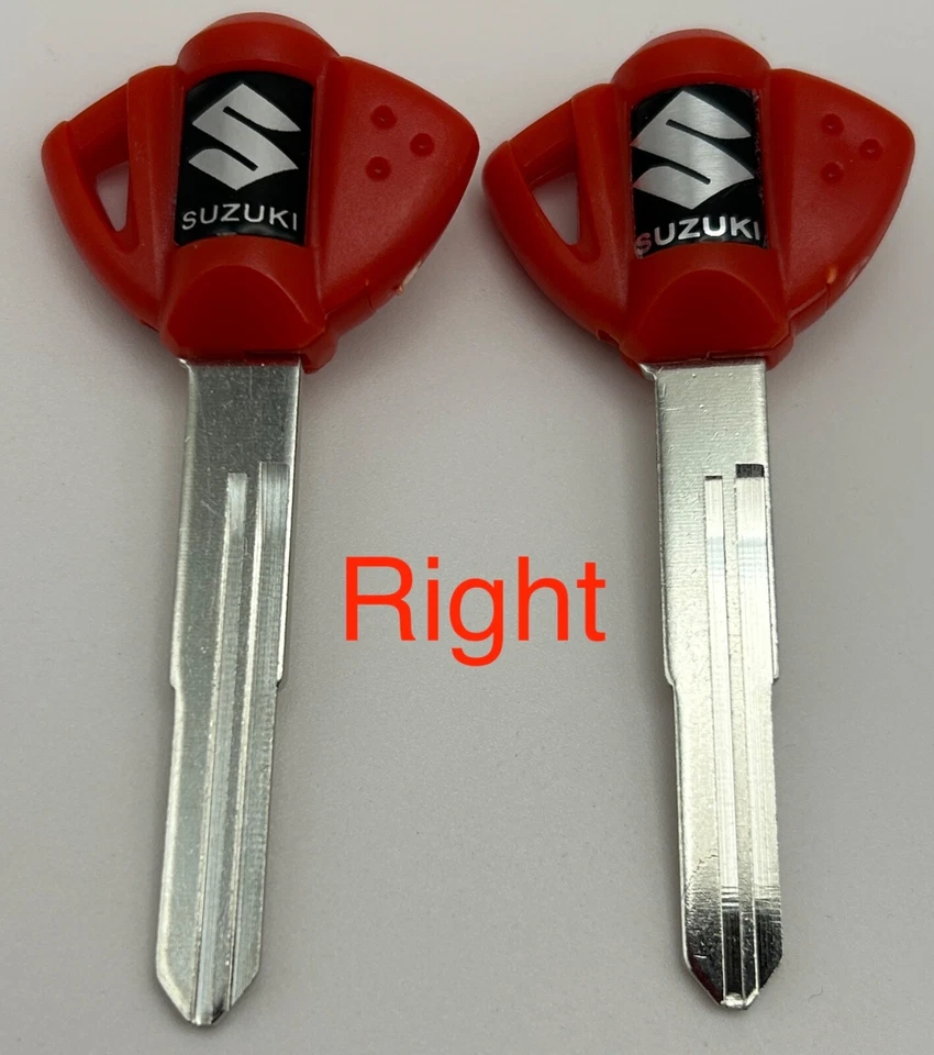 2 Key Blank Suzuki AN125 Boulevard S40 DR S50 S83 Cavalcade GV1400 DR-Z DR100 50 - Image 1 of 1