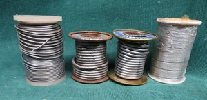 Lot Of 4rolls Of Vintage Solder - Picture 1 of 3