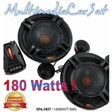 SP Audio Kit Altoparlanti Casse 2 Vie 180 Watts RMS Woofer Tweeter SP6.5KIT