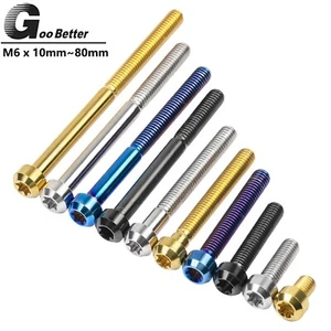 M6 Titanium Torx Cheese Head Screw Bolts 10 15 20 25 30 35 40 45 50 60 65 70 80 - Picture 1 of 6
