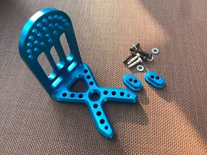 Montaje de motor Traxxas X-Maxx de alta resistencia para Castle 2028 Tp Power Blue - Imagen 1 de 2