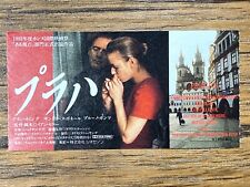 Prague Movie ticket Stub Japan Japanese ticket USED Rare