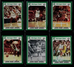 1990 Michigan State Spartans Collegiate Collection Magic Johnson Lot of (6) *QTY - Bild 1 von 7
