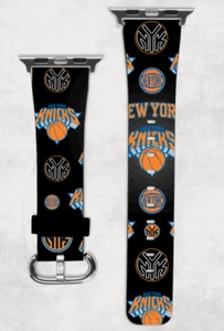 New York Knicks Apple Watch Band NEW 38/40/41 & 42/44/45 NBA Basketball - Picture 1 of 1