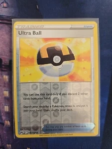 Ultra Ball Trainer Crown Zenith 1 X Reverse Holo Pokémon Card - Picture 1 of 2