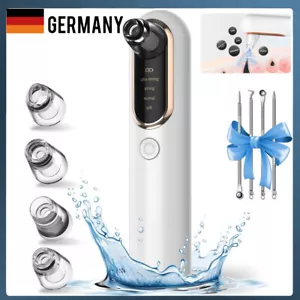 Elektrisch Mitesser Entferner Mitesserentferner Sauger Vakuum Akne Porenreiniger - Bild 1 von 15
