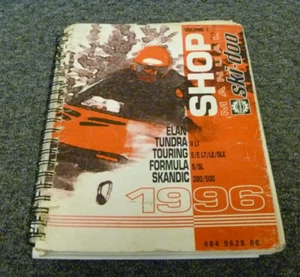 1996 Ski-Doo Bombardier Touring E LT LE SLE Snowmobile Service Repair Manual - Picture 1 of 2