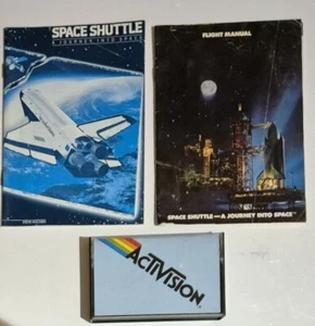 Space Shuttle (Activision 1985) C64 Cassette (Manual, Tape) Tested & works - Picture 1 of 4