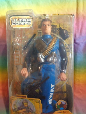 Ultra Corps Lanard Eagle Eye 2006 SWAT U.R.B.N. Figura de acción nueva caja dañada Foto 1 de 4