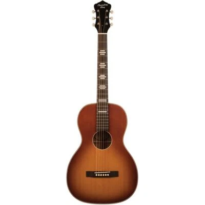 Guitarra acústica Recording King RPS-7-TS Dirty años 30 single 0, Tobacco Sunburst Foto 1 de 3