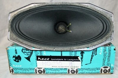 Altavoz HECO 4 Ohm gama completa Alemania HO230 A Nuevo stock antiguo, un altavoz Foto 1 de 4