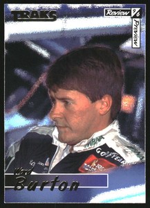 1996 Traks Review and Preview Magnets #14 Ward Burton