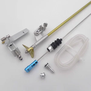 3.18mm 1/8" Flex Cable Shaft Strut Rudder 30mm Propeller f 30-55cm RC Speed Boat - Picture 1 of 12