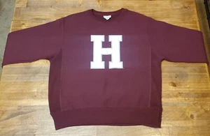 Vintage Champion Brand Harvard University Ivy League Logo Sweatshirt Size M - Picture 1 of 11