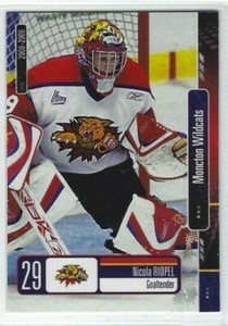 2008-09 Moncton Wildcats (QMJHL) Nicola Riopel (goalie)